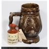 Image 1 : VINTAGE CERAMIC BEER MUG AND WHOOP-UP WHISKEY JUG