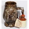 Image 2 : VINTAGE CERAMIC BEER MUG AND WHOOP-UP WHISKEY JUG