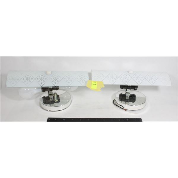 PAIR OF MCM WALL LIGHTS