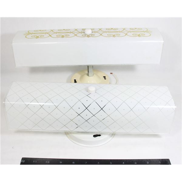 2 MCM WALL LIGHTS