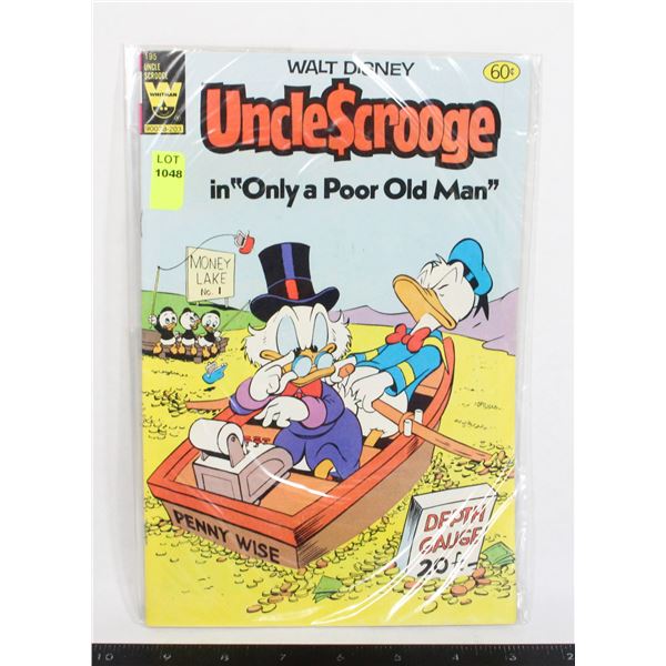 VINTAGE WALT DISNEY'S UNCLE SCROOGE #195