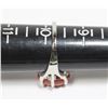 Image 2 : MEN'S SIZE 9.75 RING CARNELIAN BOHO/RED AGATE