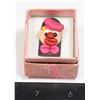 Image 1 : HANDMADE PINS BY MODE: PINK CLOWN
