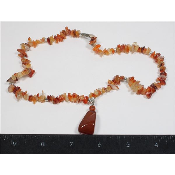 RETRO CARNELIAN - SEMI TRANSLUCENT/SOFT ORANGE