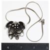 Image 1 : VINTAGE, HEAVY-PATINA METAL FLOWER PETALS