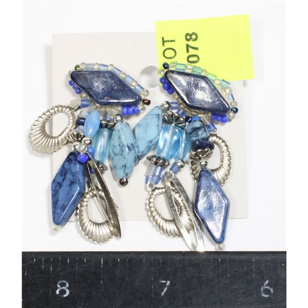 HAND CRAFTED INTRICATE CLUSTER DESIGN EARRINGS