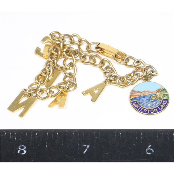 1950'S WATERTON LAKE BRACELET
