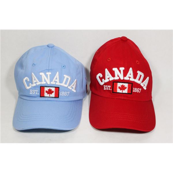 2 NEW CANADA CAPS