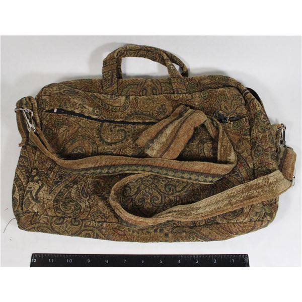 VINTAGE HANDCRAFTED TAPESTRY BAG