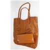 Image 2 : VINTAGE CAMEL - SOHO LEATHER BAG WITH WALLET