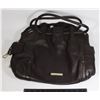 Image 1 : BROWN PEBBLED BOHO LEATHER BAG BY COLE HAAN