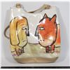 Image 1 : RARE FRANK RENLIE PRINT TOTE BAG