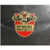 Image 2 : VINTAGE MCBRINE BAGGAGE SUITCASE WITH BLUE MOLDED