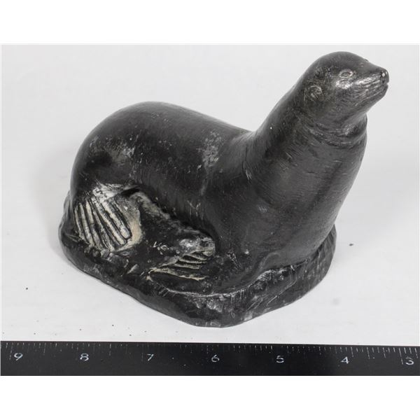 A WOLF ORIGINAL SCULPTURE
