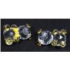Image 2 : 2X CRYSTAL TEDDY BEAR FIGURINES
