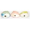 Image 3 : 3 MCM PORCELAIN/CERAMIC COLLECTIBLE GIRL ORNAMENTS