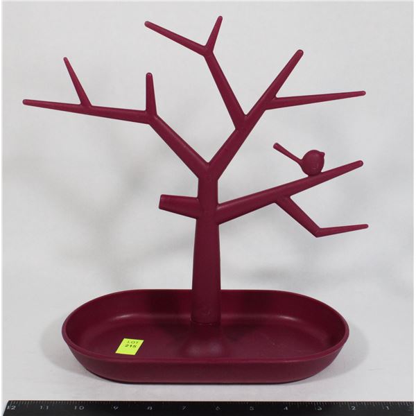 PURPLE TREE JEWELRY ORGANIZER OF TRINKET HOLDER