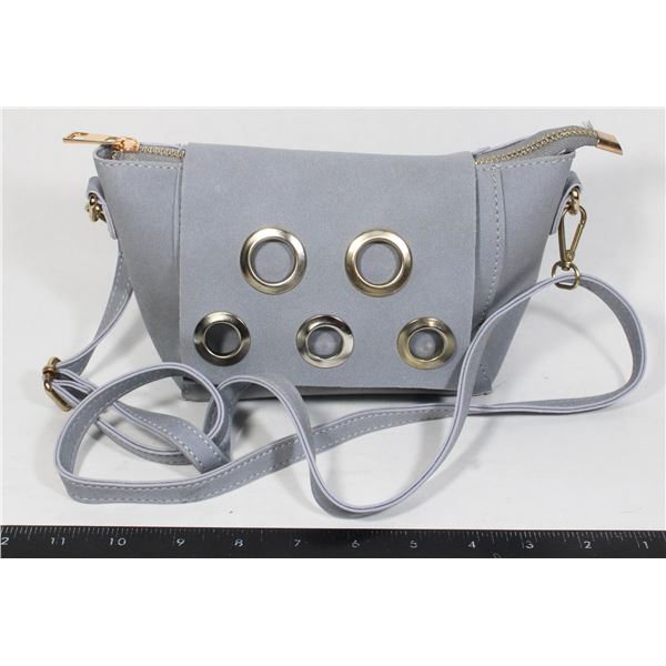 NEW CROSSBODY BAG WITH METALLIC EMBELLISHMENTS