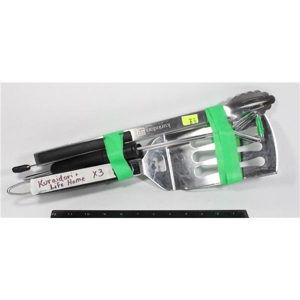3 PIECE BBQ SET