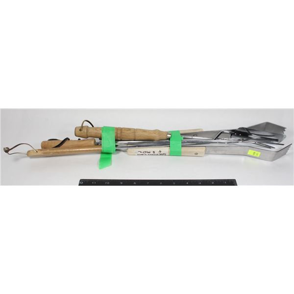 4 PIECE BBQ UTENSILS