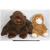 Image 1 : 2 STUFFED ORANGUTANS