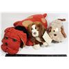 Image 1 : VINTAGE STUFFED DOGS