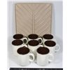 Image 1 : 8 THUNDER GROUP INSULATED SPECKLED MUGS