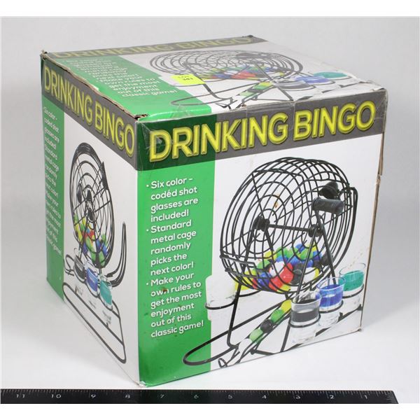 DRINKING BINGO GAME