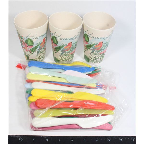 KID UTENSILS + CUPS