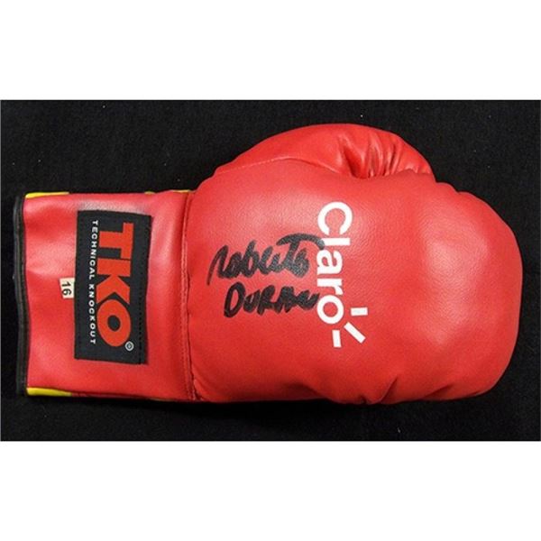 Roberto Duran Signed TKO Boxing Glove
