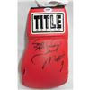 Image 1 : Floyd Mayweather Jr. Sugar Shane Mosley Signed Title Boxing Glove