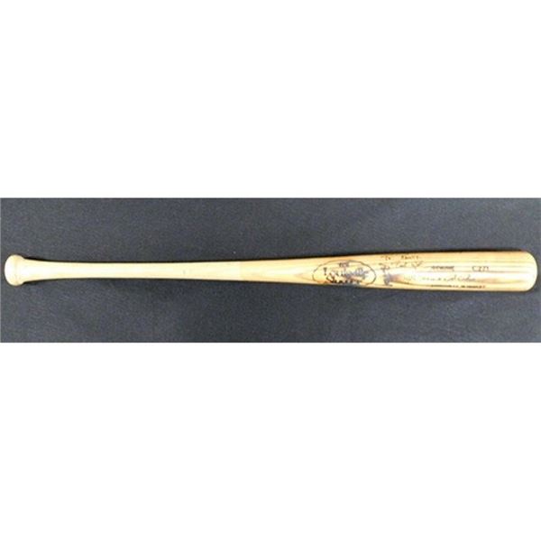 Chicago Cubs Rafael Palmeiro Signed Bat JSA Authenticated