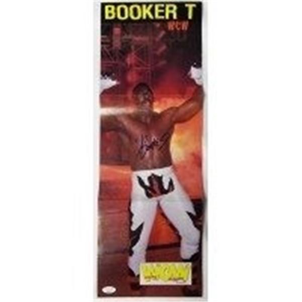 Booker T Signed Poster