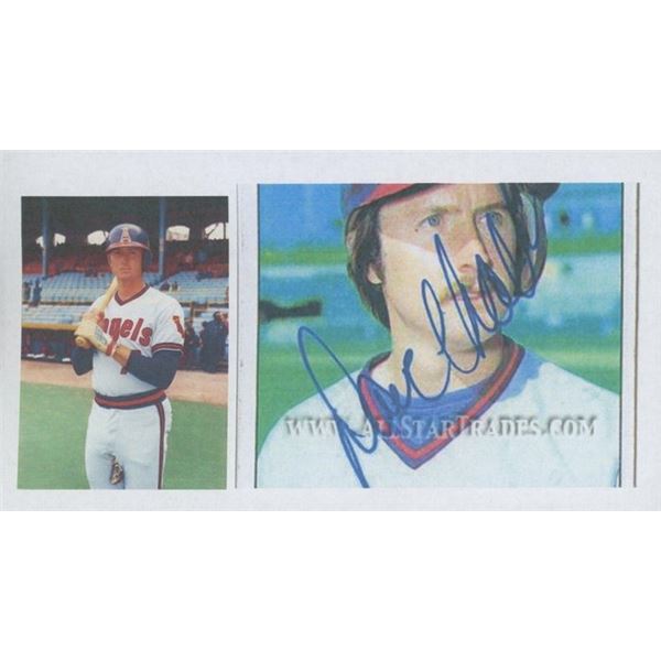 MLB Dave Chalk signed photo