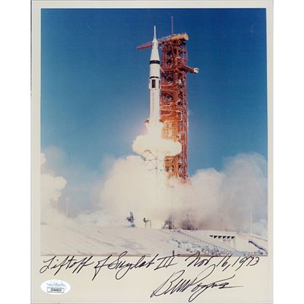 Astronaut William Bill Pogue Signed Photo JSA Authenticated