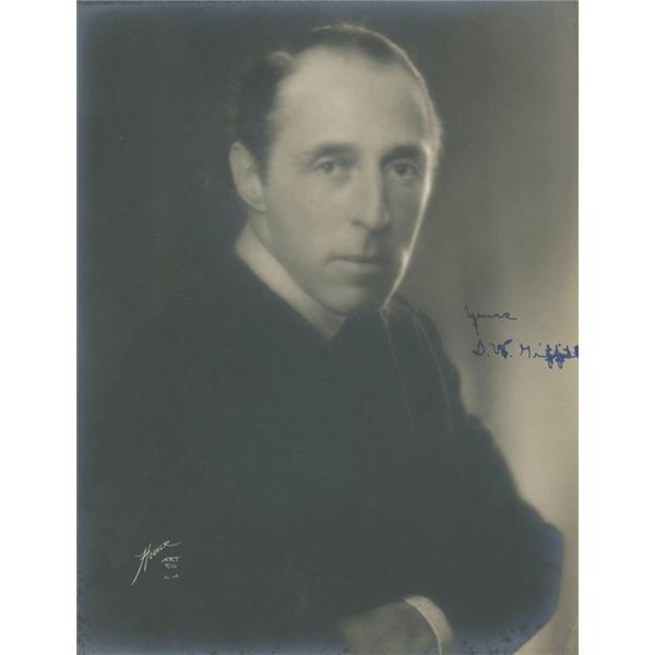 The Birth Of A Nation D.W. Griffith signed photo. GFA Authenticated