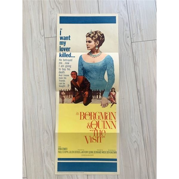 The Visit original 1964 vintage movie poster