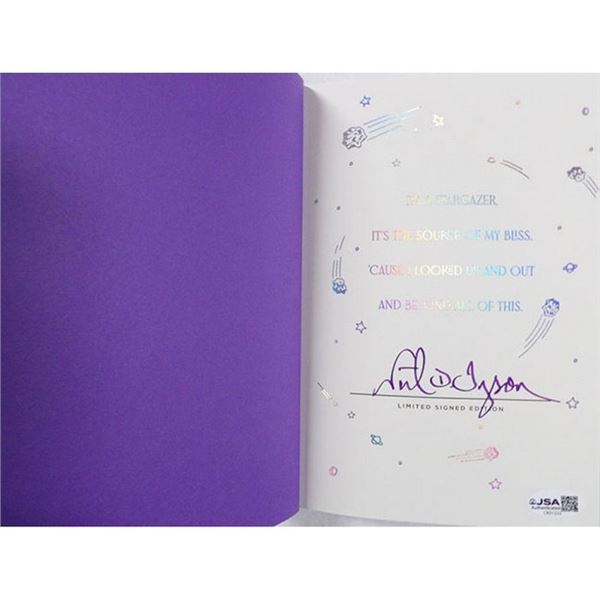 Neil DeGrasse Tyson Just Visiting This Planet Signed 1st Ed HC Book JSA Authen