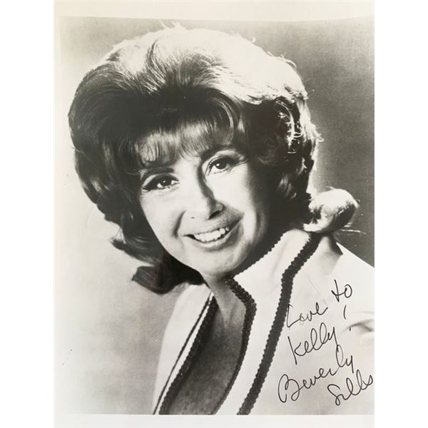 Opera Singer Beverly Sills signed photo