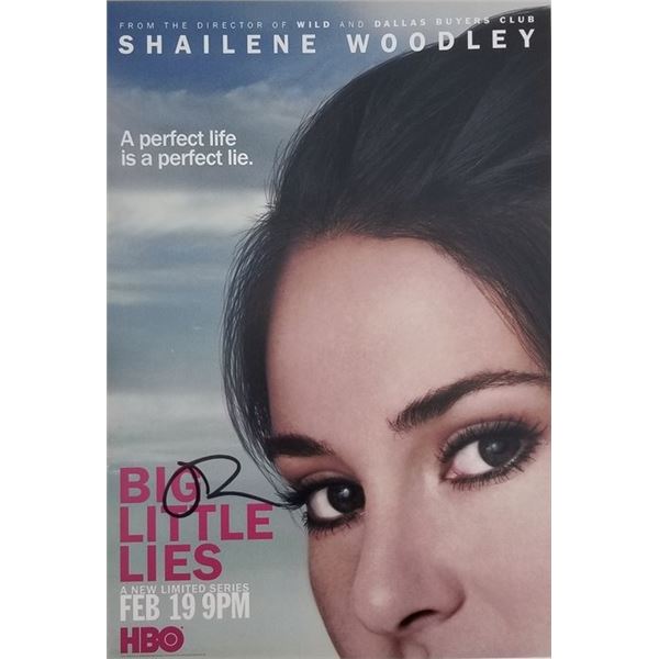 Big Little Lies Shailene Woodley signed  photo