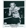 Image 1 : Carmen Basilio Signed 8x10 Cardstock Photo