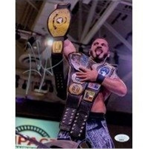 Wrestler Austin Aries Impact Signed Photo