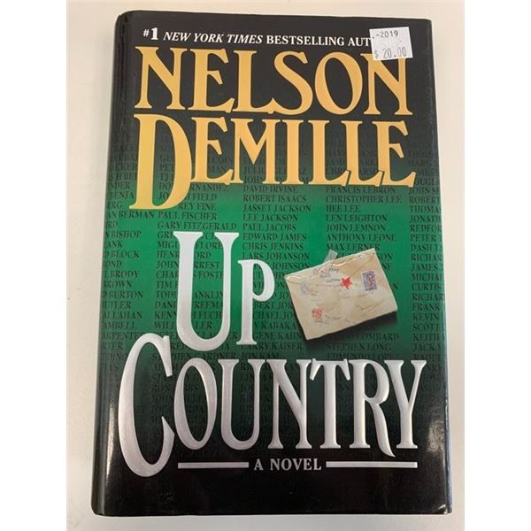 Up Country Nelson DeMille signed first edition book