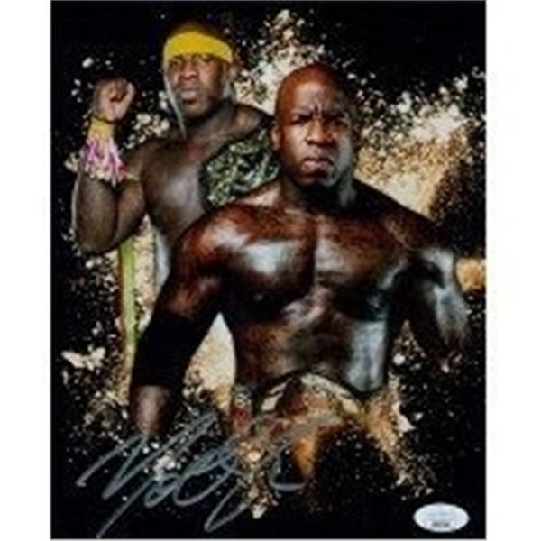 Wrestler Moose Quinn Ojinnaka Impact Signed Photo