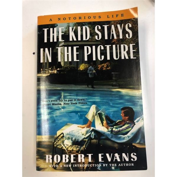 The Two Jakes Producer Robert Evans signed book
