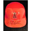 Image 1 : Rex Hudler Los Angeles Angels of Anaheim Signed Mini Helmet JSA Authenticated