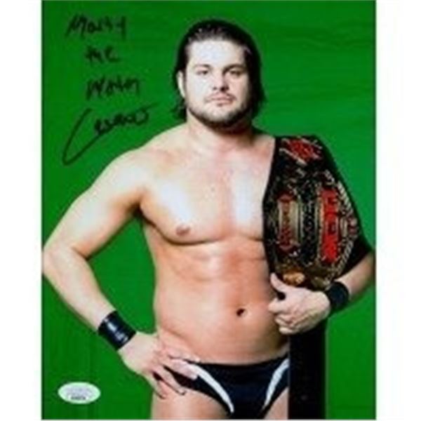 Marty The Moth Casaus Lucha Signed Photo