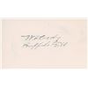 Image 1 : Buffalo Bill signature cut. GFA Authenticated