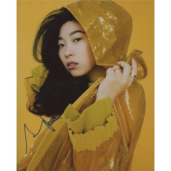 Crazy Rich Asians Awkwafina signed photo