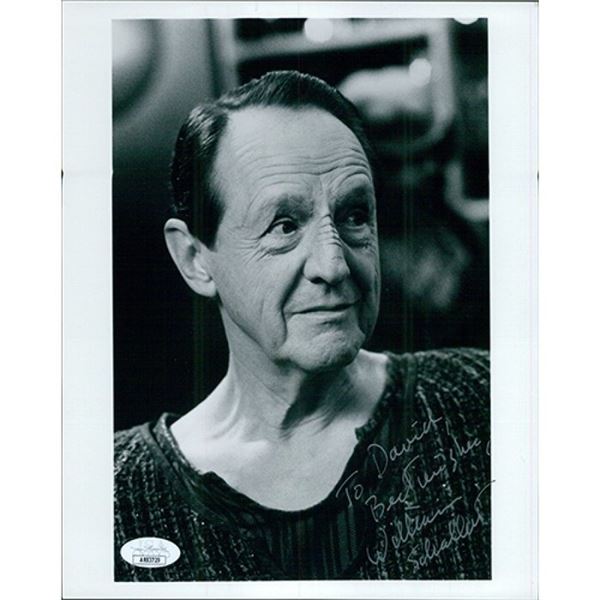 Star Trek The Trouble with Tribbles William Schallert Signed Photo JSA Authenticated